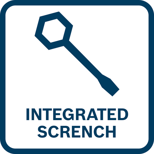Integrierter Schraubenschlüssel Logo/Symbolbild