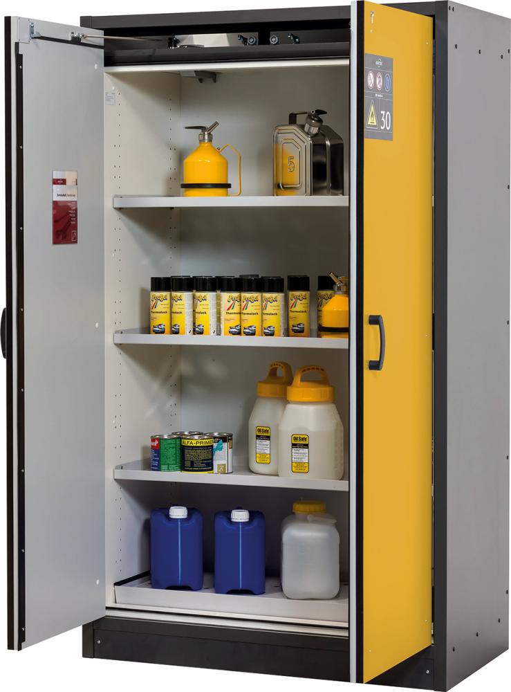 Schrank Q-Classic-30 1164x1947 2Tür.3FB,Gelb Schrank Q-Classic-30 1164x1947 2Tür.3FB,Gelb