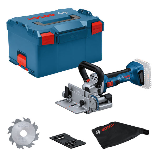Akku-Lamellenfräsen-Set GFF 18V-22 von Bosch . Produktbild Lieferumfang