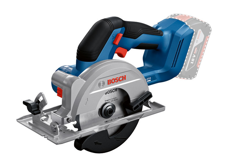 Akku-Kreissäge GKS18V-51 von Bosch , bürstenloser Motor. Produktbild dynamisch