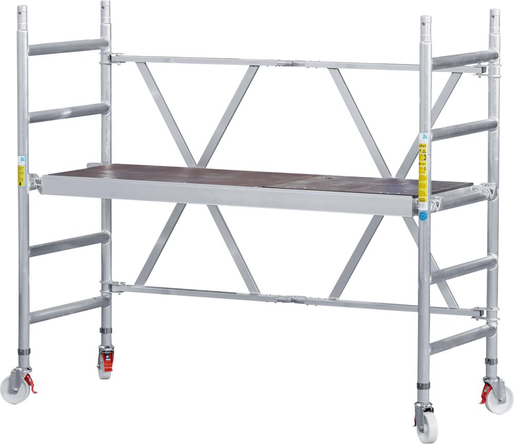 Klappgerüst Compact Master 1T T0,75xB1,80 m Arbeitshöhe 2,95 m ZARGES Klappgerüst Compact Master 1T T0,75xB1,80 m Arbeitshöhe 2,95 m ZARGES