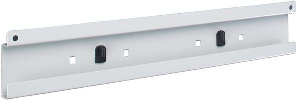 Halteschiene B450xT78 mm für Sichtlagerkästen für Lochplatten bott Halteschiene B450xT78 mm für Sichtlagerkästen für Lochplatten bott