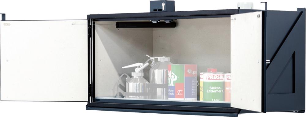 Hängeschrank Typ30 RAL 7016, mit Schloss Hängeschrank Typ30 RAL 7016, mit Schloss