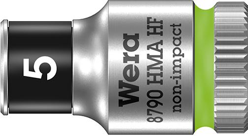 Steckschlüsseleinsatz 6-kant 1/4" 5mm mit Haltefunktion Wera Steckschlüsseleinsatz 6-kant 1/4" 5mm mit Haltefunktion Wera