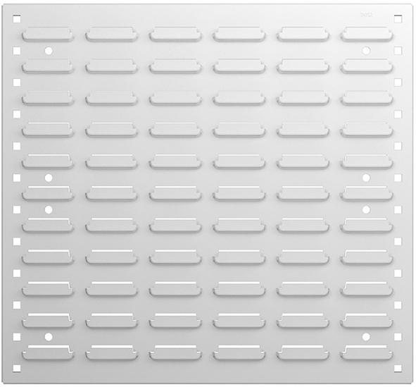Schlitzplatte B495xH457 mm lichtgrau RAL 7035 bott Schlitzplatte B495xH457 mm lichtgrau RAL 7035 bott