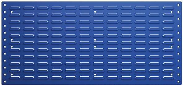 Schlitzplatte B991xH457 mm enzianblau RAL 5010 bott Schlitzplatte B991xH457 mm enzianblau RAL 5010 bott