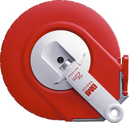 Kapselbandmaß Stahl weiß 20mx13mm Maßanfang A Flextop BMI