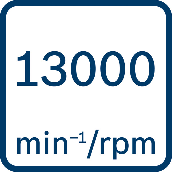 13000 U/min Logo/Symbolbild