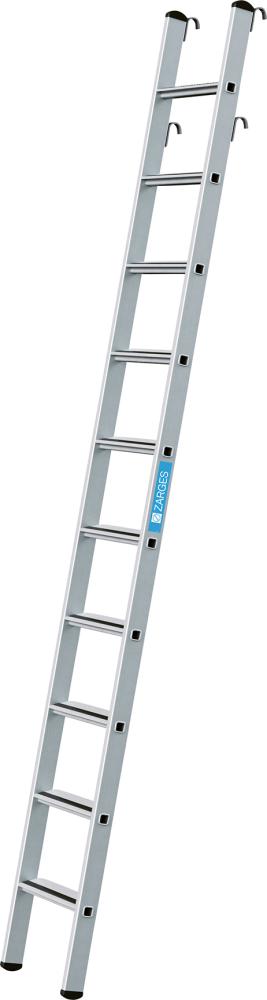 Regaleinhängeleiter Z600 m. 10 gebörd. Stufen Safe Regaleinhängeleiter Z600 m. 10 gebörd. Stufen Safe