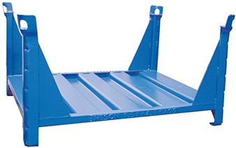 Lagergestell RAL5010 B1000xT800xH600 mm Nutzlast1,5t Auflast4,5t mit Eckpfosten Lagergestell RAL5010 B1000xT800xH600 mm Nutzlast1,5t Auflast4,5t mit Eckpfosten