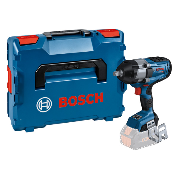 Bosch GDS 18V-1000 Akku-Schlagschrauber mit Koffer. Produktbild Lieferumfang