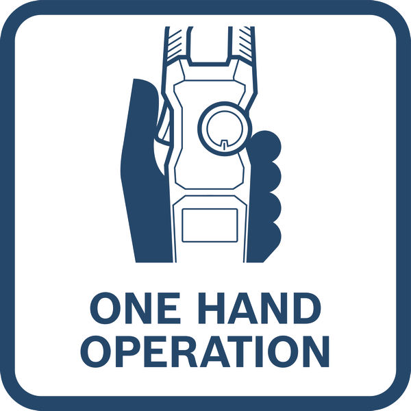 Einhandbedienung Logo/Symbolbild