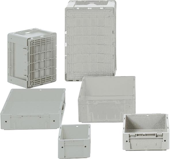 Transport-Stapelkasten B300xT200xH120 mm grau Auflast 600kg ohne Griffloch LA-KA-PE Transport-Stapelkasten B300xT200xH120 mm grau Auflast 600kg ohne Griffloch LA-KA-PE