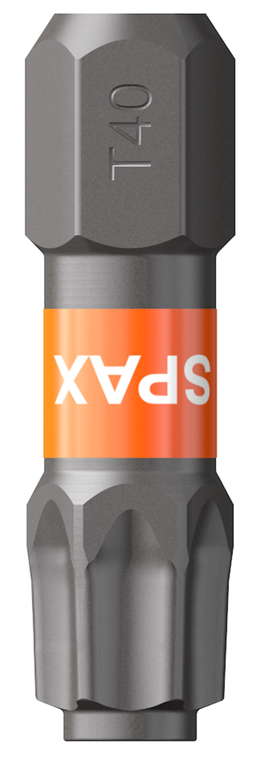 Artikelhauptbild ABC Spax-Bits T-Star plus T 40 x 25 für 8,0 mm Schrauben im CUT-CA Hakendosen à  5 Stück