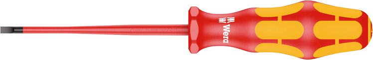 Schraubendreher VDE slim Schlitz 4x0,8x100mm Wera Schraubendreher VDE slim Schlitz 4x0,8x100mm Wera