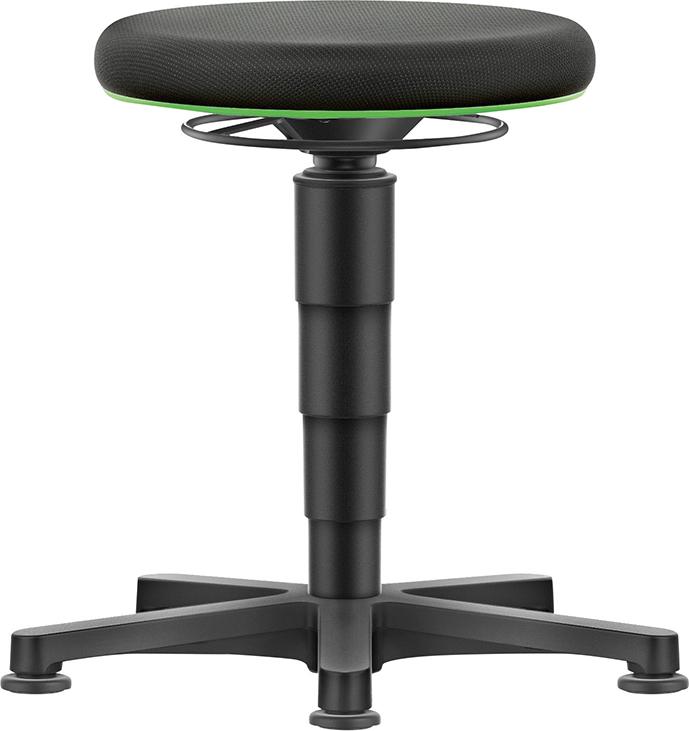 Drehhocker Stoffsitz Sitzhöhe 450 - 650 mm mit Gleiter Drehhocker Stoffsitz Sitzhöhe 450 - 650 mm mit Gleiter