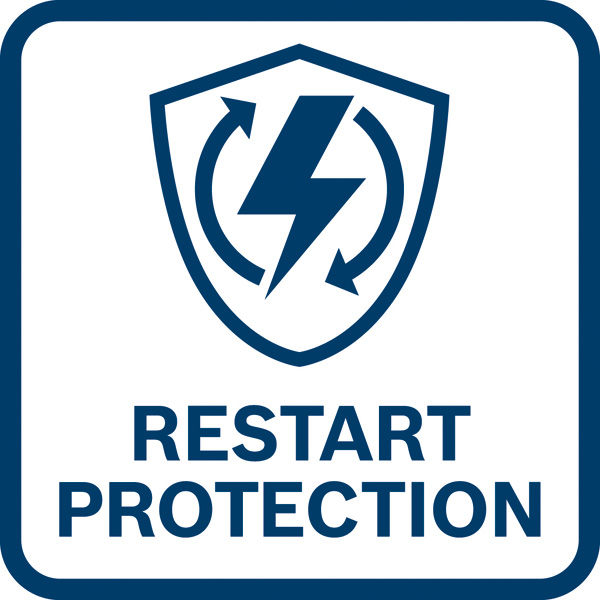 Wiederanlaufschutz Logo/Symbolbild