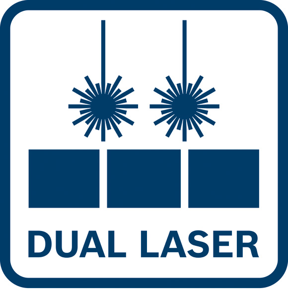 Doppellaser Logo/Symbolbild