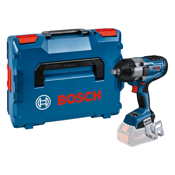 Bosch GDS 18V-1000 Akku-Schlagschrauber mit Koffer. Produktbild Lieferumfang