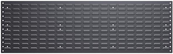 Schlitzplatte B1486xH457 mm anthrazit RAL 7016 Schlitzplatte B1486xH457 mm anthrazit RAL 7016
