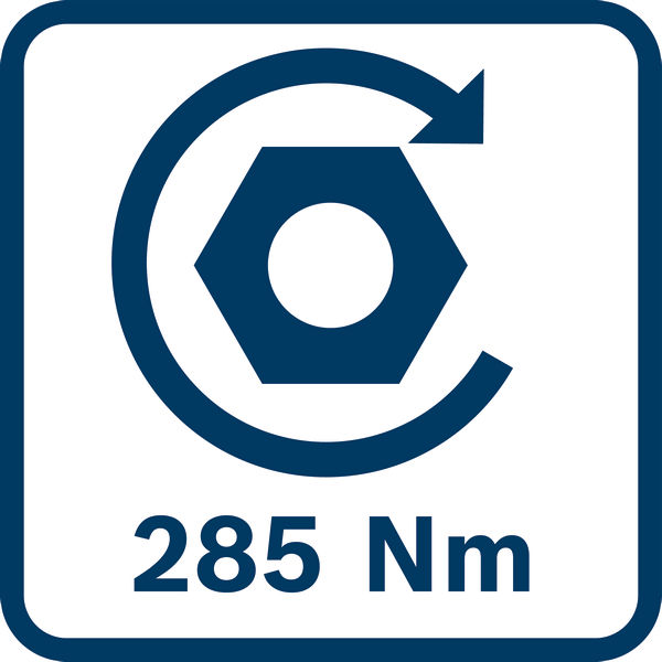 Anzugsdrehmoment 285 Nm Logo/Symbolbild