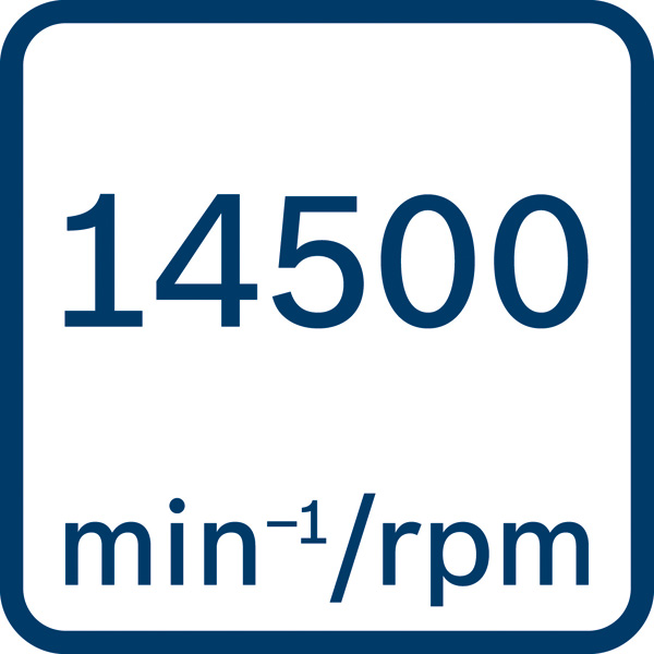 14500 U/min Logo/Symbolbild