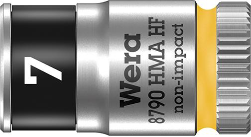 Steckschlüsseleinsatz 6-kant 1/4" 7mm mit Haltefunktion Wera Steckschlüsseleinsatz 6-kant 1/4" 7mm mit Haltefunktion Wera