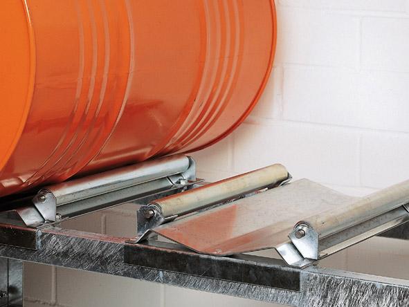 Fass Rollenauflage für 1x 200/50-L-Fass Fass Rollenauflage für 1x 200/50-L-Fass