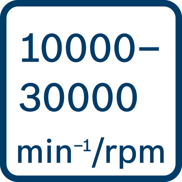 10000-30000 U/min Logo/Symbolbild