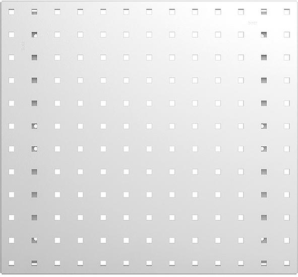 Lochplatte B495xH457 mm lichtgrau RAL 7035 bott Lochplatte B495xH457 mm lichtgrau RAL 7035 bott