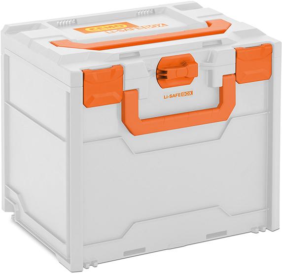 Akku-Systembrand- schutzbox Li-Safe 2-S B400xT300xH340 mm