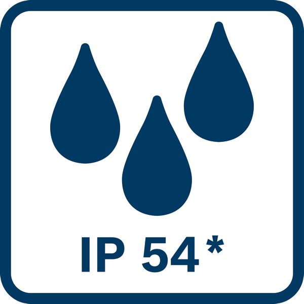 Schutzart IP54 Logo/Symbolbild