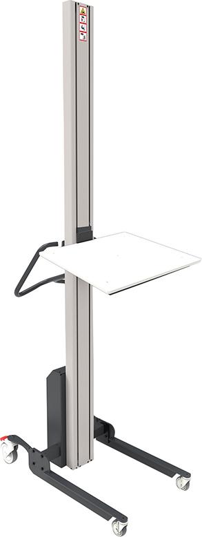 EDMOLIFT Elektrolifter WP85 L Plattform H500xø500mm Hub 2000mm Tragkraft 75kg