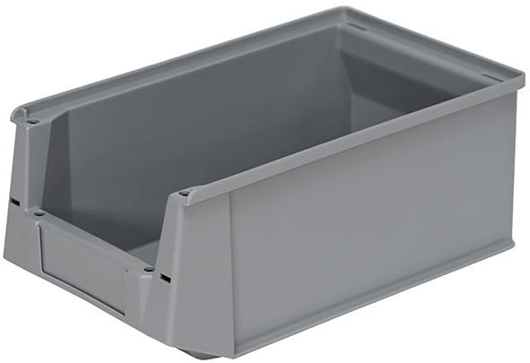 SILAFIX Sichtlagerkasten Gr. 3Z PP B210xT350xH145mm grau