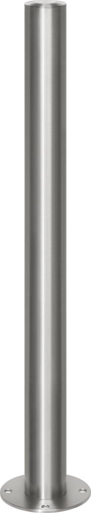 Sperrpfosten 76 Typ 3 Flachkopf Bodenplatte zum Aufdübeln Sperrpfosten 76 Typ 3 Flachkopf Bodenplatte zum Aufdübeln