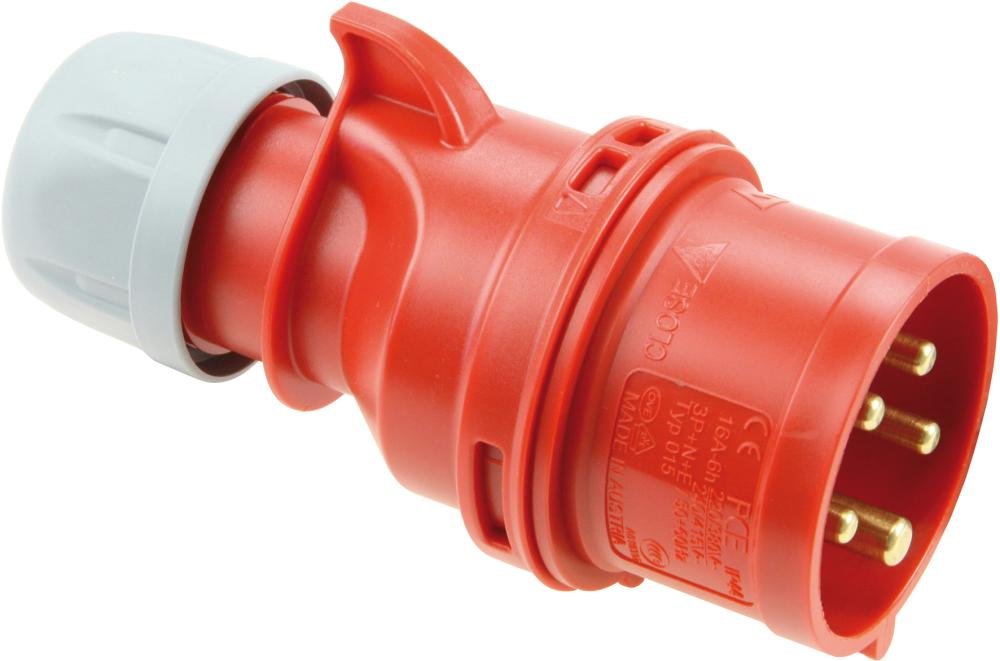 CEE-Stecker SHARK 16A, 5-polig, IP44