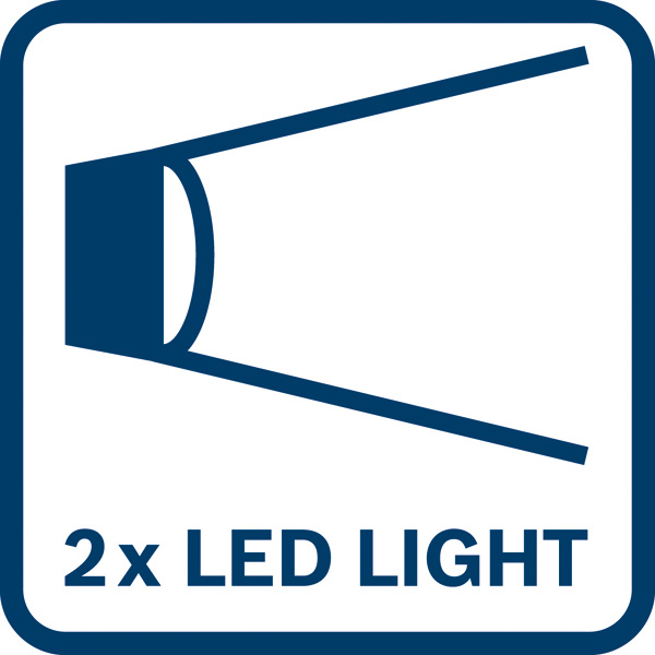 2x LED-Licht Logo/Symbolbild