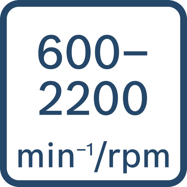 6002200 U/min Logo/Symbolbild