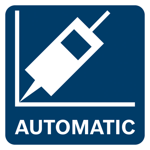Automatischer Eckmessstift Logo/Symbolbild