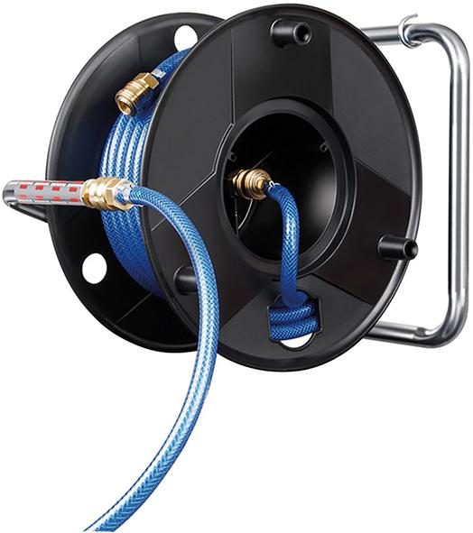 Druckluftschlauchtrommel Kunststoff 20m 6/12mm Anti-Twist Brennenstuhl
