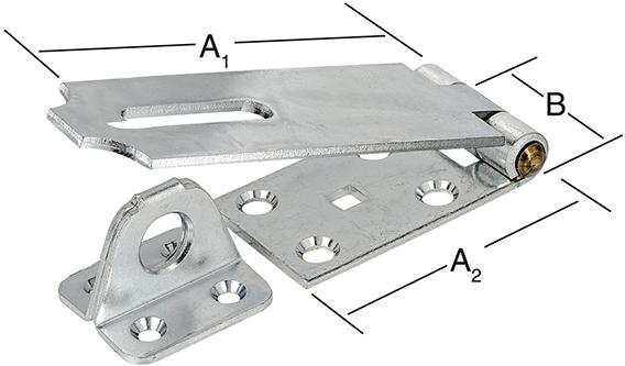 Sich.-Überfalle 105x35mm verz. VORMANN