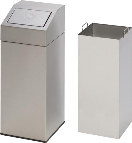 Wertstoffsammler Edelst. 45 l 320x320x790 mm VAR Wertstoffsammler Edelst. 45 l 320x320x790 mm VAR