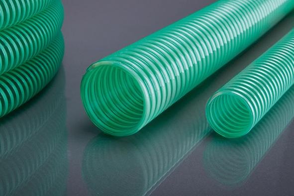 Saug-Druckschlauch 10, 19x2,4mm, 25m grün/ transparent APD