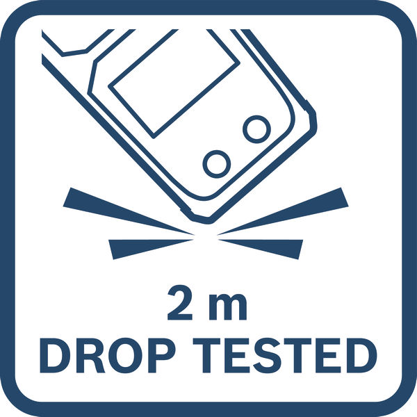 Falltest aus 2 m Höhe Logo/Symbolbild