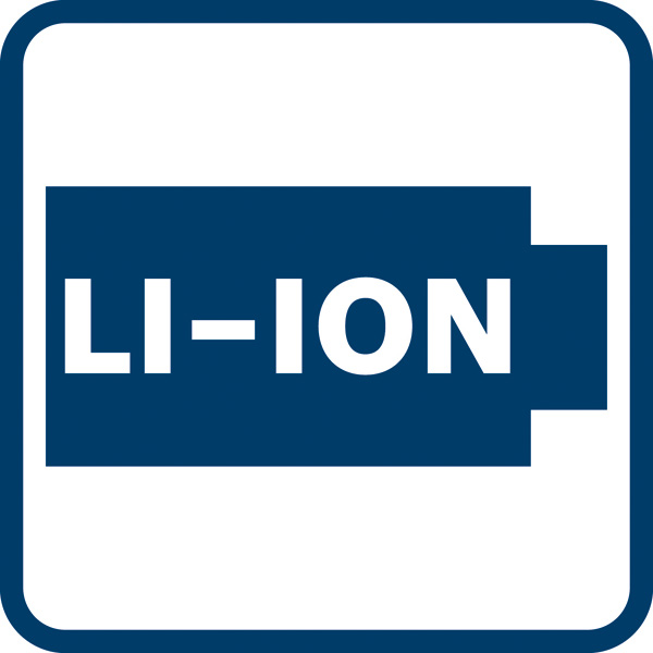 Lithium-Ionen-Akku Logo/Symbolbild