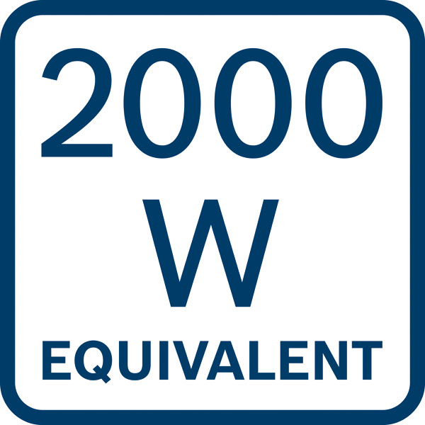 2000-W-Äquivalent Logo/Symbolbild