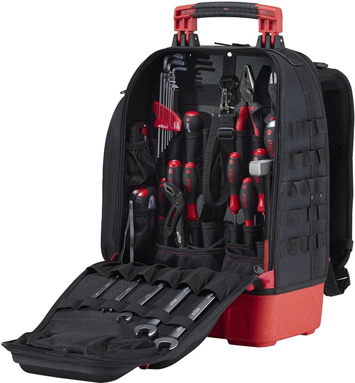 Werkzeugsortiment Mechaniker 42-teilig im Rucksack Wiha