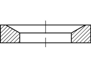 Kegelpfannen DIN 6319 St. einsatzgehärtet D 14,2 galv. verzinkt, getempert gal Zn S normal