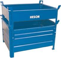 Stapelbehälter RAL5010 B1000xT800xH300 mm Nutzlast 1t Auflast 5t geschlossen Stapelbehälter RAL5010 B1000xT800xH300 mm Nutzlast 1t Auflast 5t geschlossen