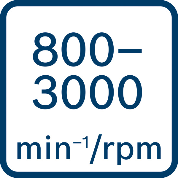 8003000 U/min Logo/Symbolbild